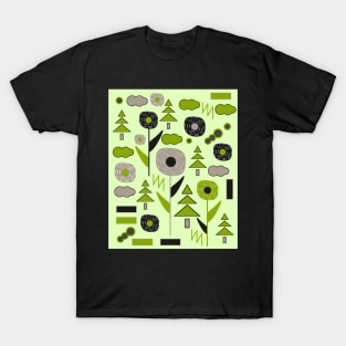 Flowers on a rainy day T-Shirt